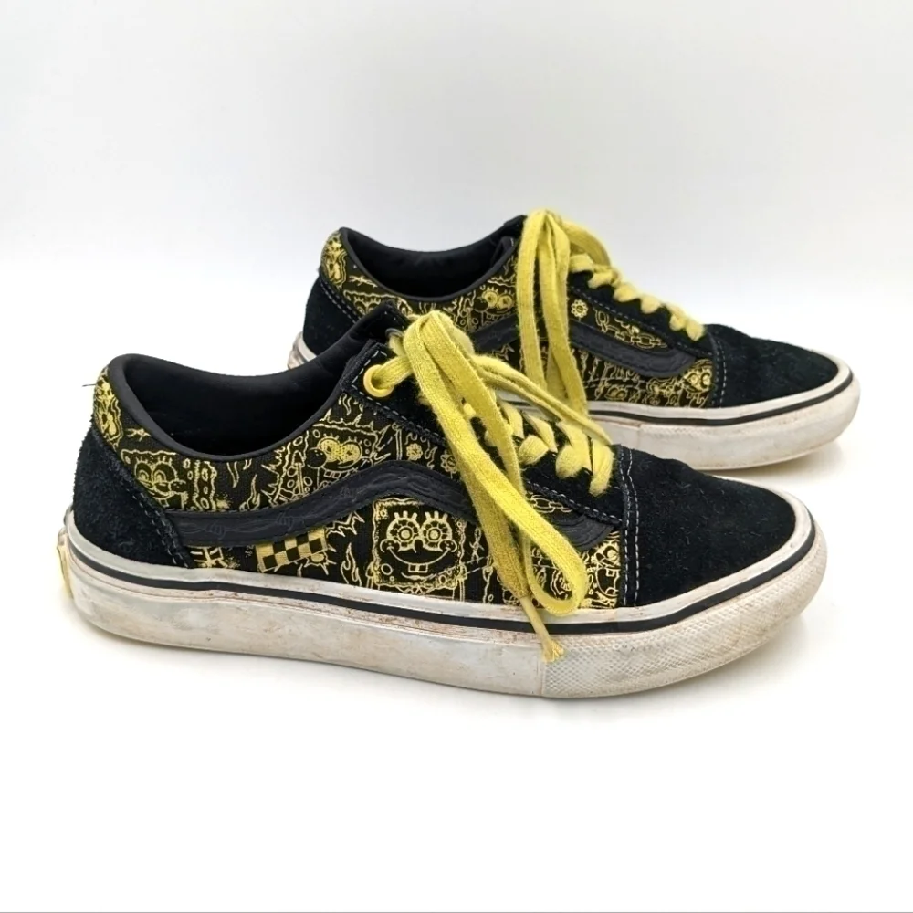 Vans SpongeBob Gigliotti Skateboarding Shoe Sneaker 5 Men